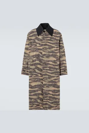 Jil Sander Camouflage car coat
