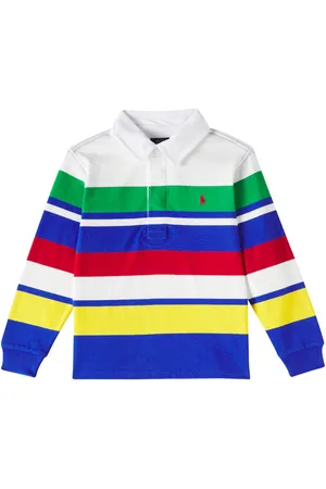 Ralph Lauren Striped cotton jersey polo shirt