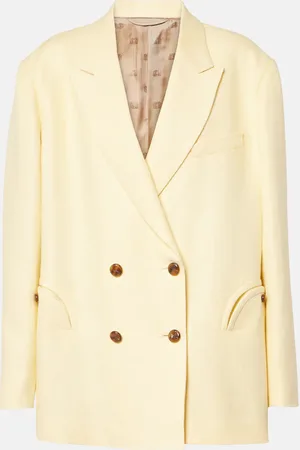 Blazé Milano BlazÃ© Milano Clarity Nightbreak linen blazer