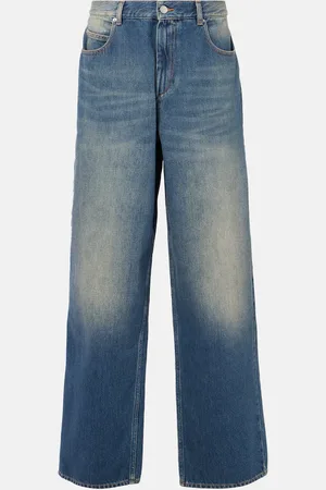 Isabel Marant Joanny mid-rise wide-leg jeans