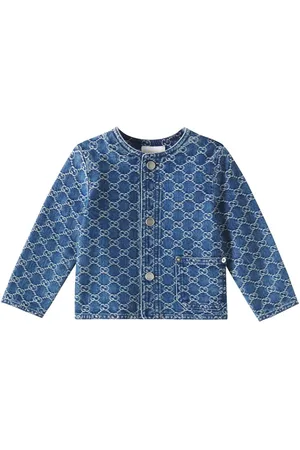 Gucci Baby GG denim jacquard jacket