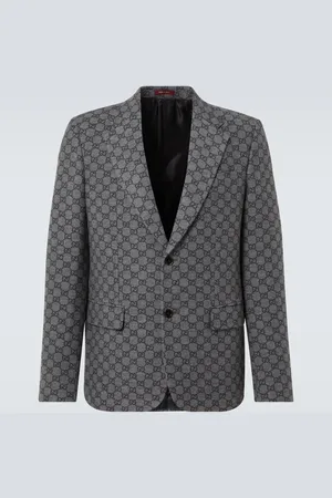 Gucci GG wool flannel blazer