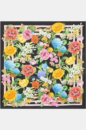 Dolce & Gabbana Floral silk scarf