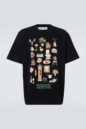 J.W.Anderson Diorama printed cotton T-shirt