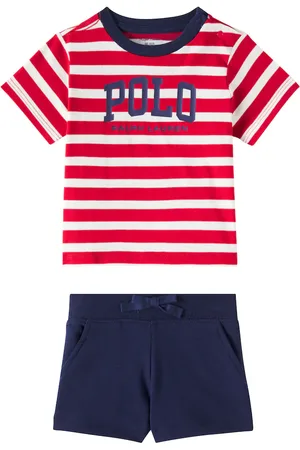 Ralph Lauren Baby cotton T-shirt and shorts set