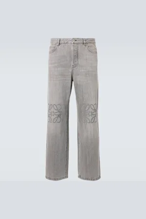 Loewe Anagram wide-leg jeans