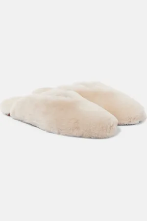 Le Monde Beryl Le Monde BÃ©ryl Regency shearling mules