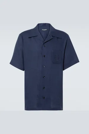 Dolce & Gabbana DG linen shirt