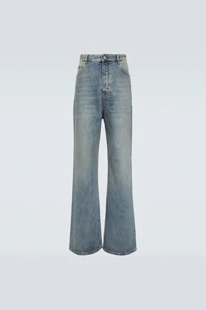 Loewe Faded wide-leg jeans