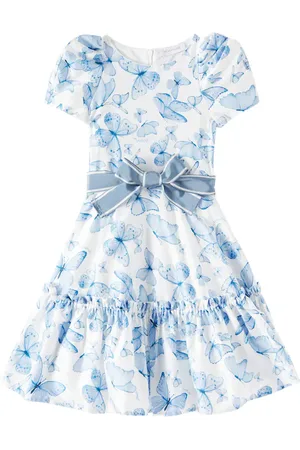 MONNALISA Cotton-blend dress