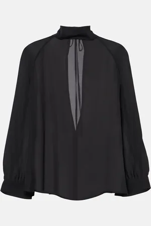 NILI LOTAN Elianna silk top