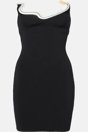 CHRISTOPHER ESBER Mollusk pearl-embellished minidress