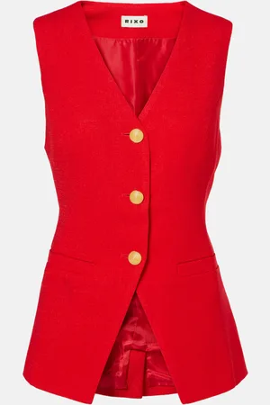 RIXO London Ingrida vest