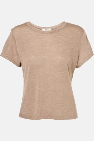 AGOLDE Adine cropped jersey T-shirt