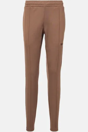 The Attico Logo cotton-blend jersey sweatpants