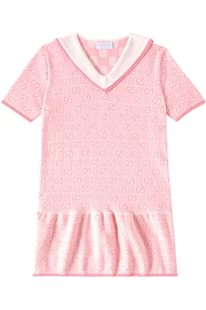 Gucci GG cotton polo dress