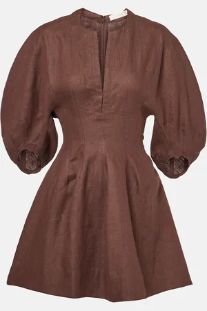 FAITHFULL THE BRAND Poet linen minidress