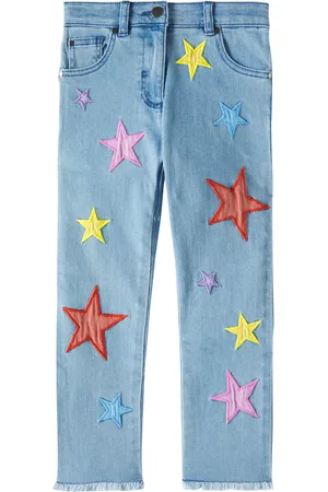 Stella McCartney Star patch-appliquÃ© jeans