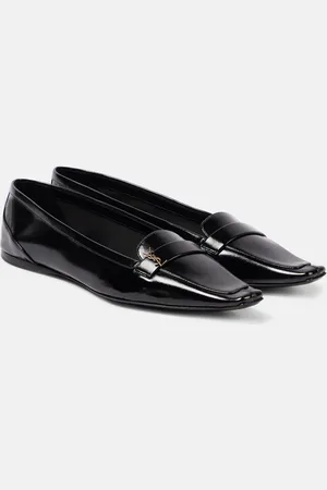 Saint Laurent Poppy leather ballet flats