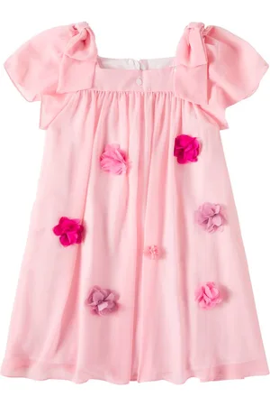 PATACHOU Floral-appliquÃ© dress