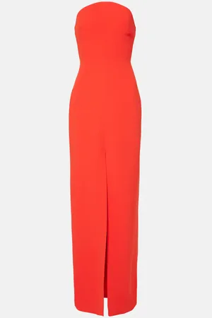 DAVID KOMA Strapless gown