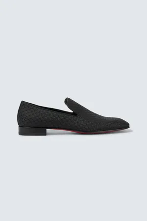 Christian Louboutin Dandelion jacquard loafers