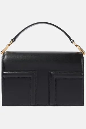 Totême T-Flap Mini leather crossbody bag