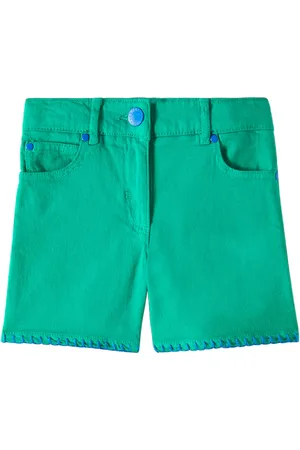 Stella McCartney Printed cotton-blend shorts