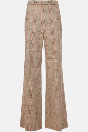Chloé ChloÃ© Prince of Wales check wide-leg pants