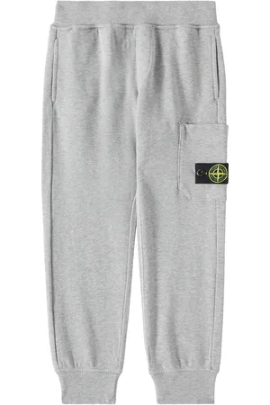 Stone Island Compass cotton jersey sweatpants