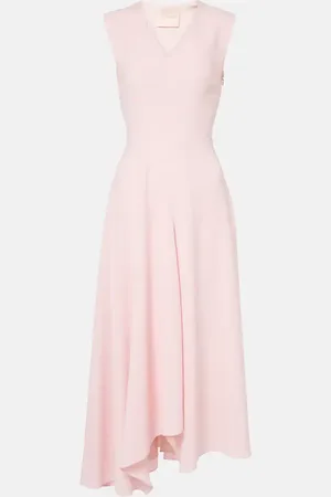 Roksanda Miral asymmetric satin midi dress
