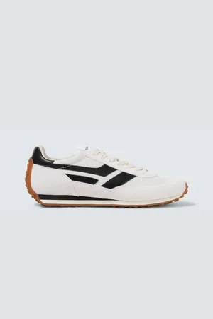 Tom Ford Mick suede-trimmed sneakers