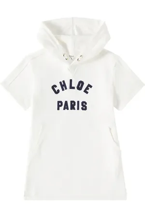 Chloé ChloÃ© Kids Logo cotton jersey dress