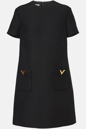 VALENTINO Crepe Couture minidress