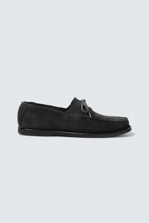 Saman Amel City Moc suede boat shoes