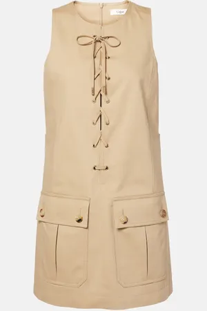 Chloé ChloÃ© Cotton satin minidress