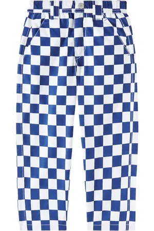 Molo Ataru checked cotton chinos
