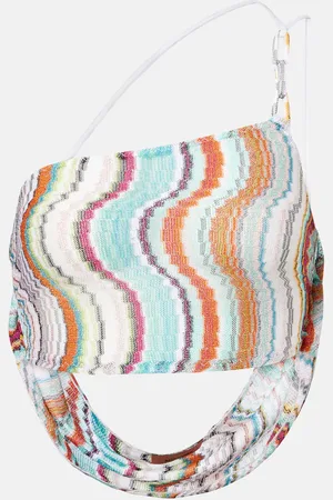 Missoni Zig Zag lamÃ© crop top