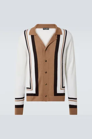 Dolce & Gabbana Wool and silk jacquard cardigan