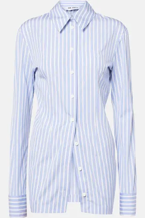 The Attico Striped cotton shirt