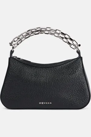 Alexander McQueen T-Bar leather shoulder bag