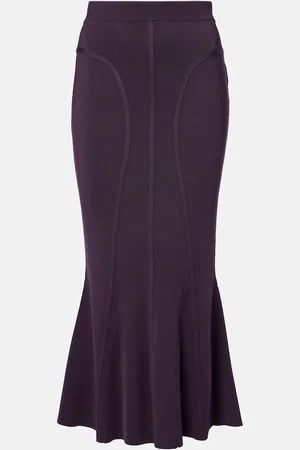 Nina Ricci Peplum maxi skirt