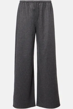 ASCENO Austin wool and cashmere straight pants