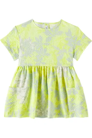 Il gufo Printed cotton dress