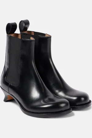 Loewe Campo 40 brushed leather Chelsea boots