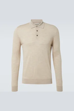 Saman Amel Allen wool polo sweater