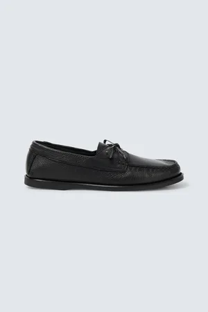 Saman Amel City Moc leather loafers