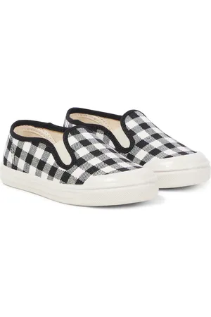 PèPè PÃ¨PÃ¨ Gingham slip-on shoes