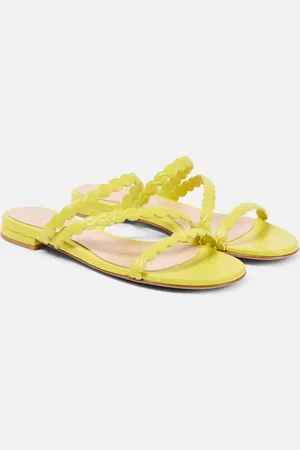 Gianvito Rossi Leather slides