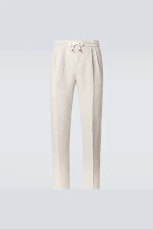 Brunello Cucinelli Linen straight pants